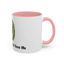 Load image into Gallery viewer, Thankful Peaceful Calm Accent Coffee Mug — 11/15oz