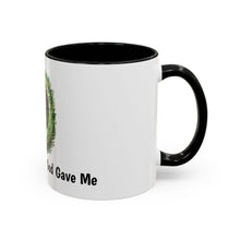 Load image into Gallery viewer, Thankful Peaceful Calm Accent Coffee Mug — 11/15oz