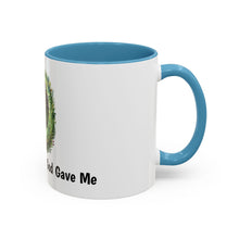 Load image into Gallery viewer, Thankful Peaceful Calm Accent Coffee Mug — 11/15oz