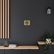 Load image into Gallery viewer, Canvas Wall Art - "Loving The Hair God Gave Me" Afro Portrait