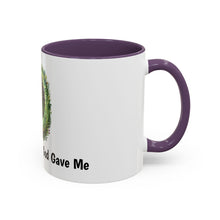 Load image into Gallery viewer, Thankful Peaceful Calm Accent Coffee Mug — 11/15oz