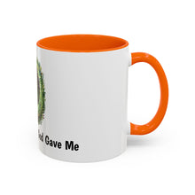 Load image into Gallery viewer, Thankful Peaceful Calm Accent Coffee Mug — 11/15oz
