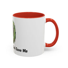Load image into Gallery viewer, Thankful Peaceful Calm Accent Coffee Mug — 11/15oz