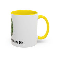 Load image into Gallery viewer, Thankful Peaceful Calm Accent Coffee Mug — 11/15oz
