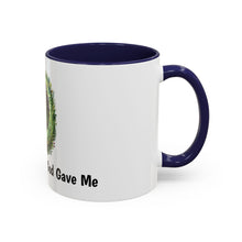 Load image into Gallery viewer, Thankful Peaceful Calm Accent Coffee Mug — 11/15oz