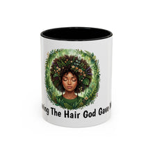 Load image into Gallery viewer, Thankful Peaceful Calm Accent Coffee Mug — 11/15oz