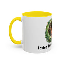 Load image into Gallery viewer, Thankful Peaceful Calm Accent Coffee Mug — 11/15oz