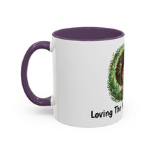 Load image into Gallery viewer, Thankful Peaceful Calm Accent Coffee Mug — 11/15oz