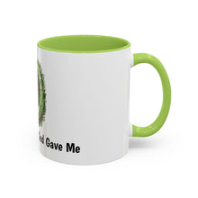 Load image into Gallery viewer, Thankful Peaceful Calm Accent Coffee Mug — 11/15oz