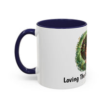 Load image into Gallery viewer, Thankful Peaceful Calm Accent Coffee Mug — 11/15oz