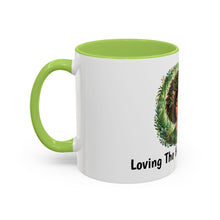 Load image into Gallery viewer, Thankful Peaceful Calm Accent Coffee Mug — 11/15oz