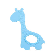Load image into Gallery viewer, New  Cute Giraffe Appease Teether Toy Teething Chew Toddler Silicone  Natural Organic Food Perfect For Baby Boys and Girls