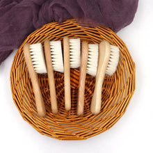 Load image into Gallery viewer, Natural Wool Beech Wooden Comb – Baby &amp; Kids Hair Brush