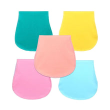 Load image into Gallery viewer, New Baby 100% Cotton Three Layers Waterproof Lightweight Natural Burp Curved Bibs For Baby Accessories