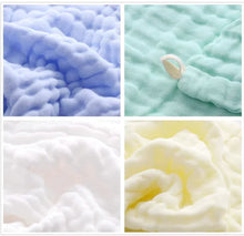 Load image into Gallery viewer, Baby Washcloths - Natural Cotton Baby Wipes - Soft Newborn Face Towel and Washcloth for Sensitive Skin, Registry as Shower, 5 P