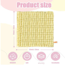 Load image into Gallery viewer, Baby Washcloths - Natural Cotton Baby Wipes - Soft Newborn Face Towel and Washcloth for Sensitive Skin, Registry as Shower, 5 P