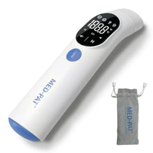 Load image into Gallery viewer, Med-Pat TH-1 Digital Infrared Thermometer – 4-in-1 Ear &amp; Forehead | FDA Cleared